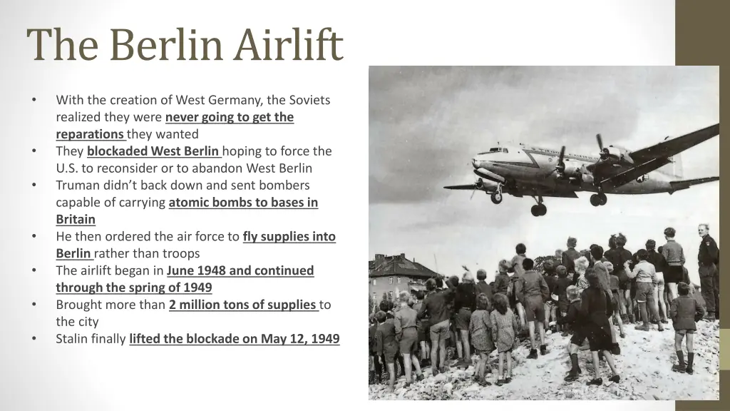 the berlin airlift 1