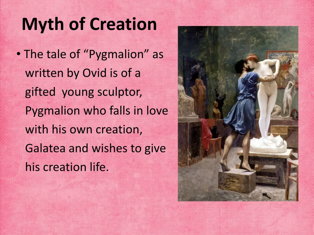 myth of creation