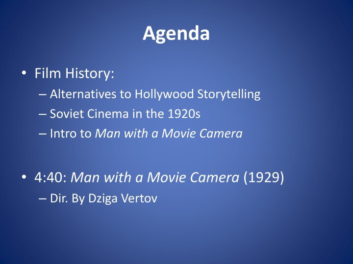 agenda