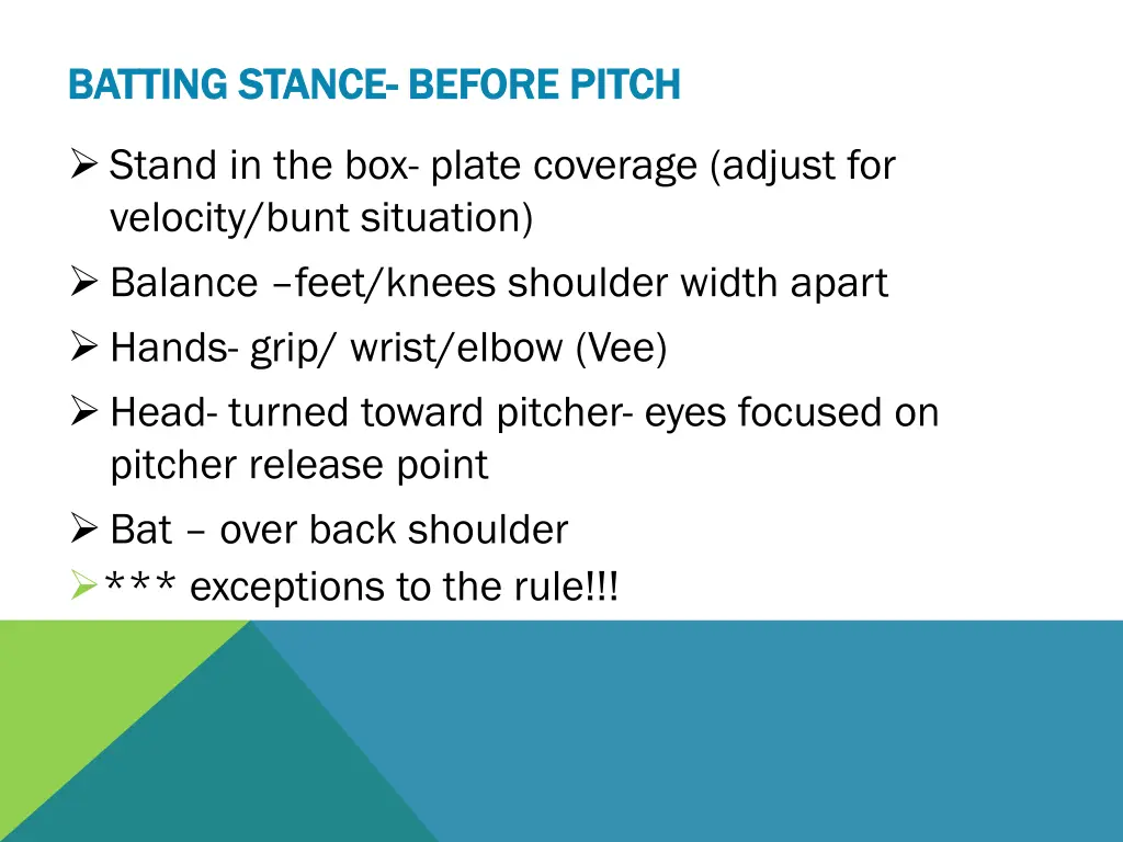 batting stance batting stance before pitch