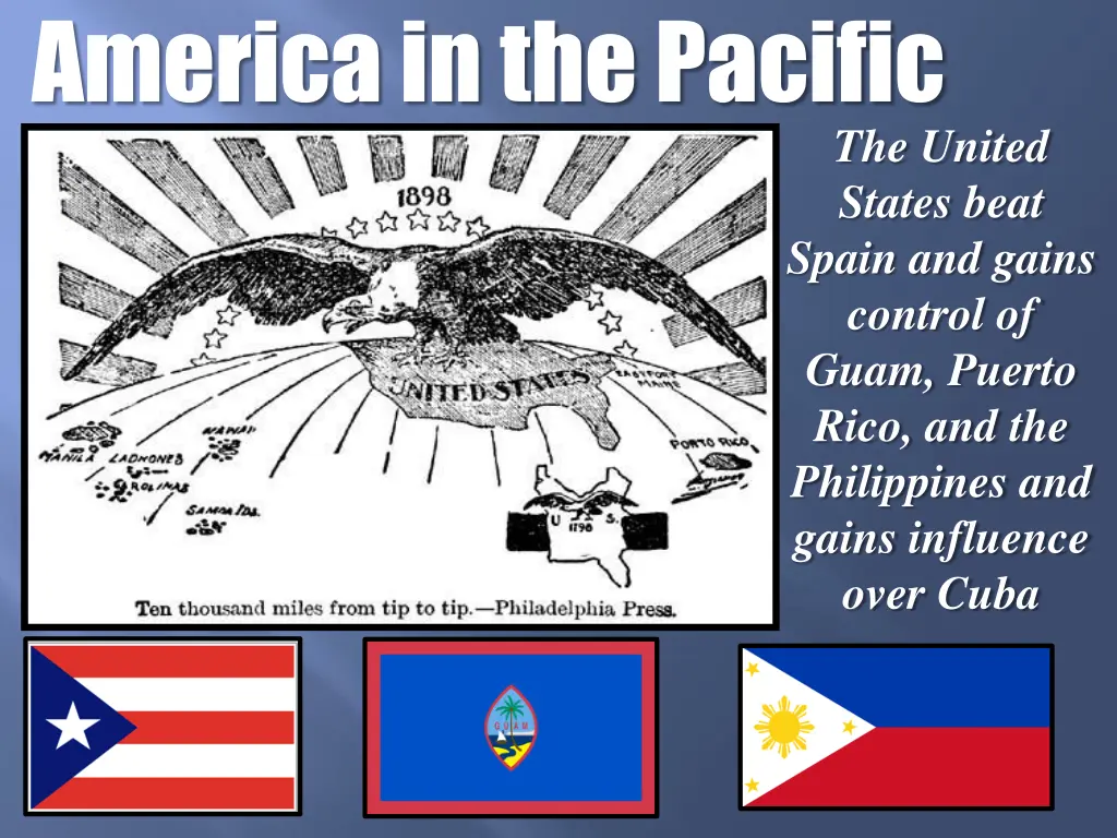 america in the pacific