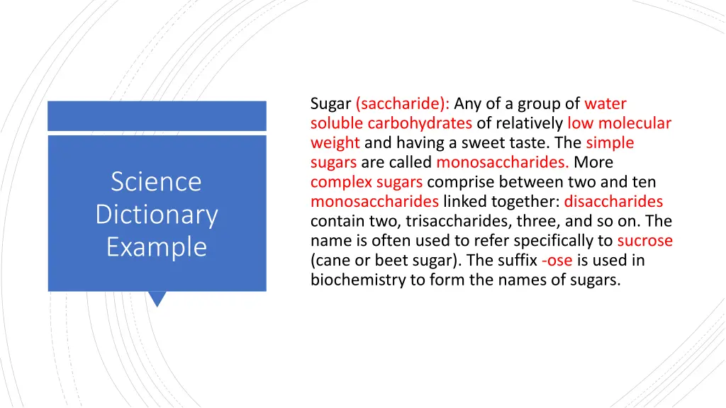 sugar saccharide any of a group of water soluble 1