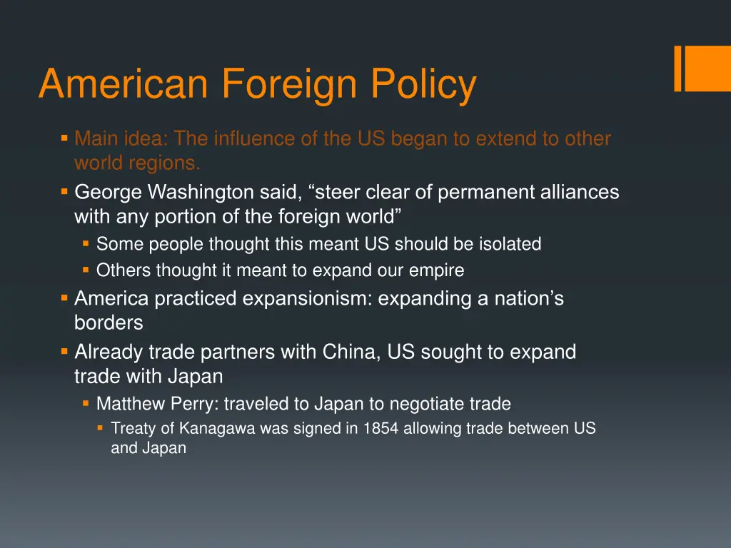 american foreign policy