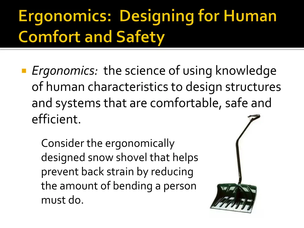 ergonomics the science of using knowledge