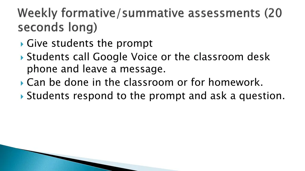 give students the prompt students call google