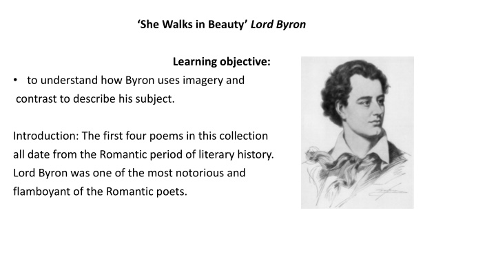 she walks in beauty lord byron