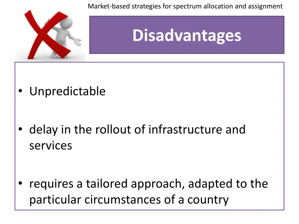 market based strategies for spectrum allocation 4