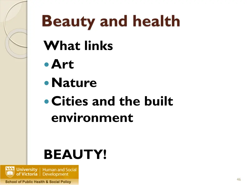 beauty and health