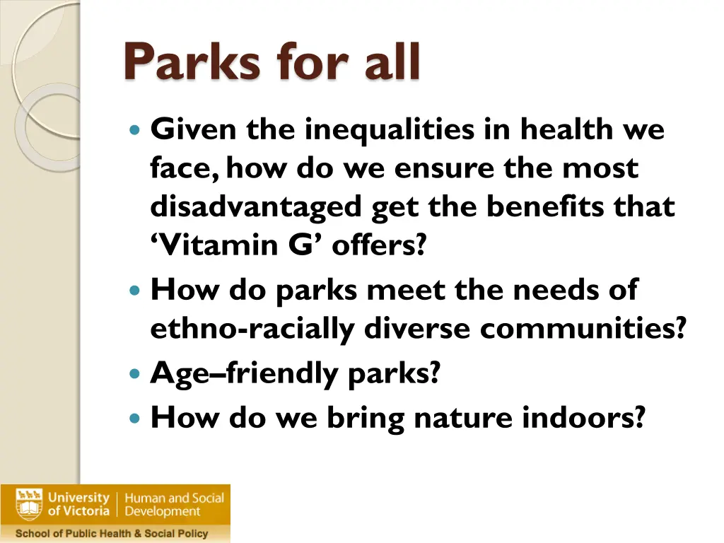 parks for all