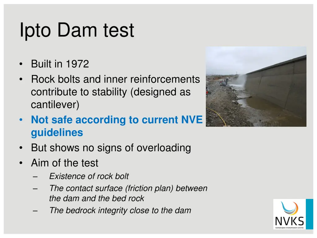 ipto dam test