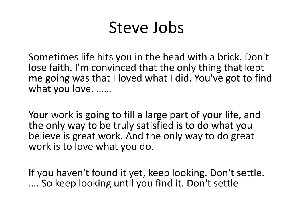 steve jobs