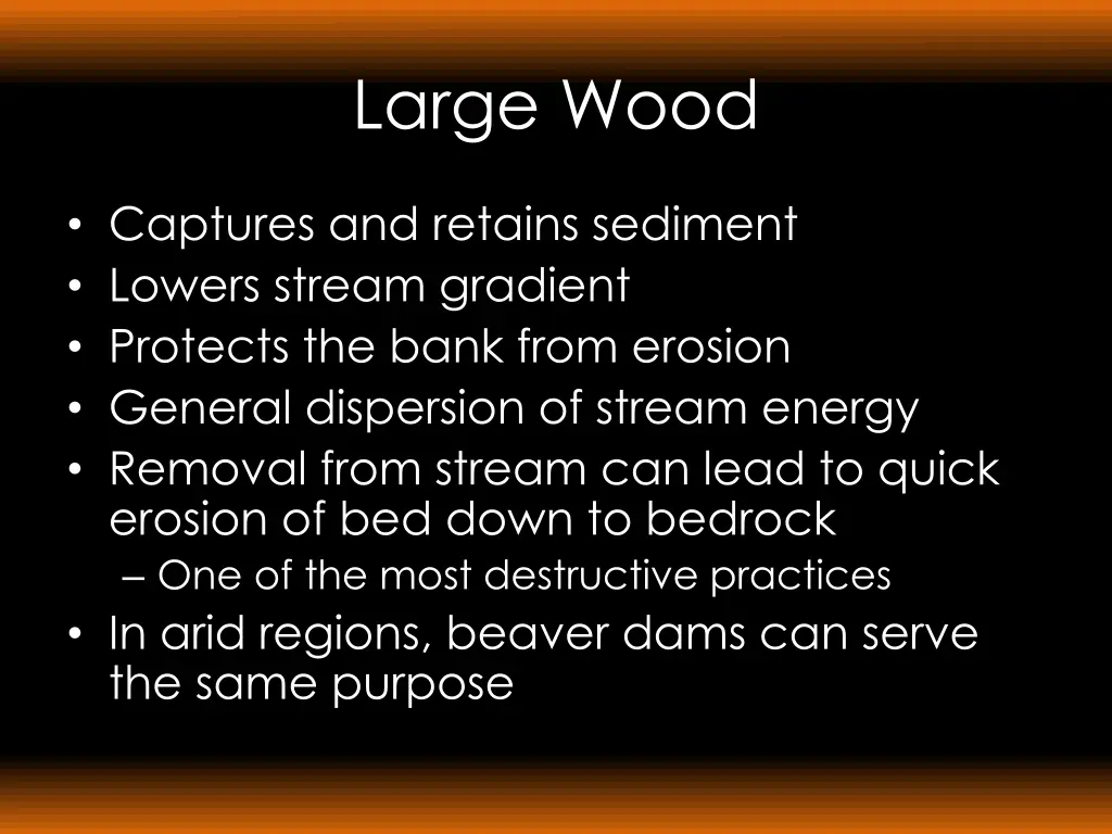 large wood