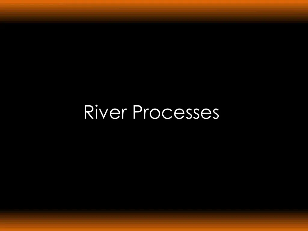 river processes