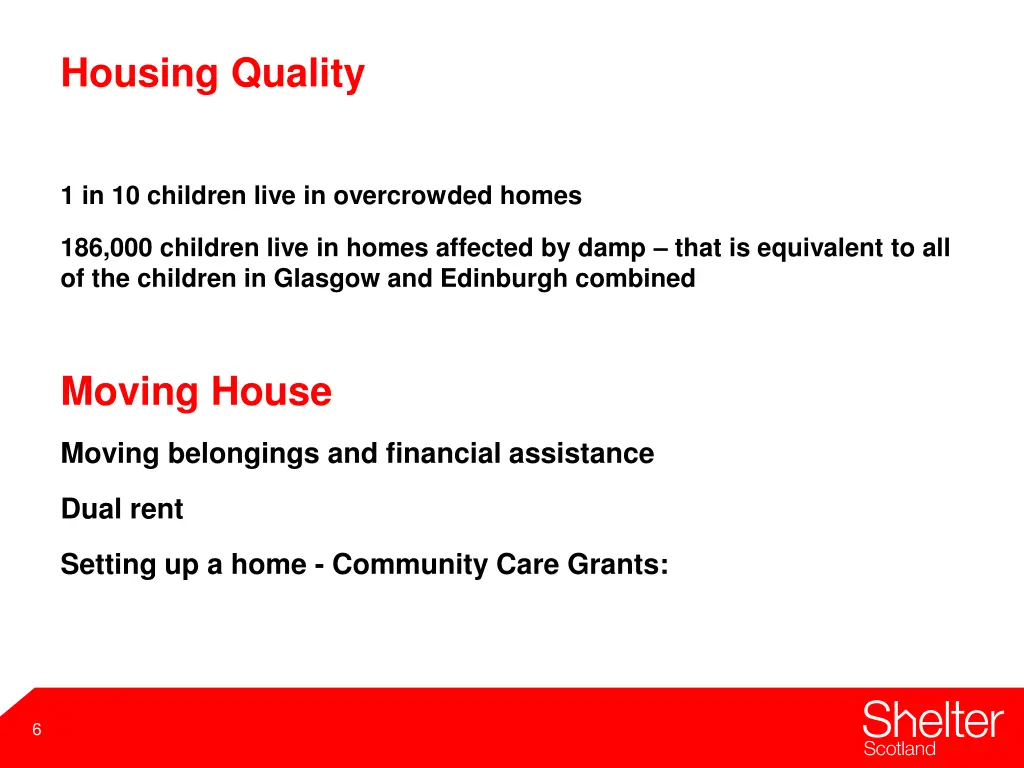 housing quality