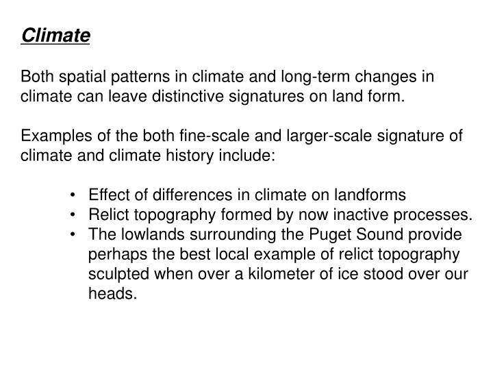 climate