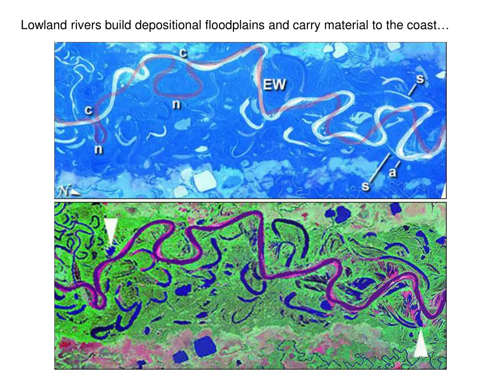 lowland rivers build depositional floodplains