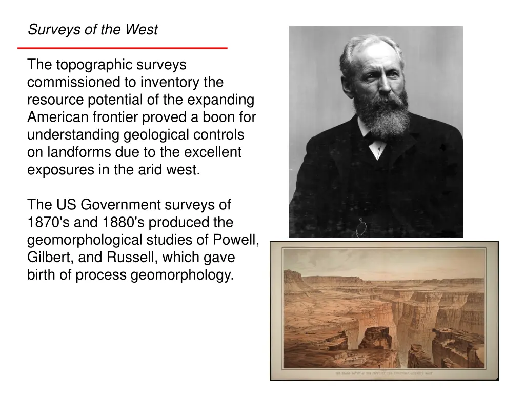 surveys of the west