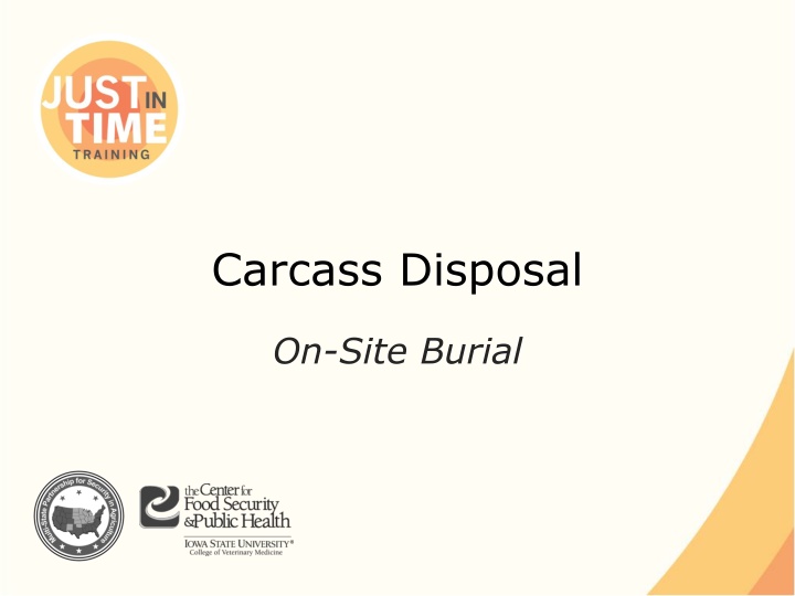 carcass disposal