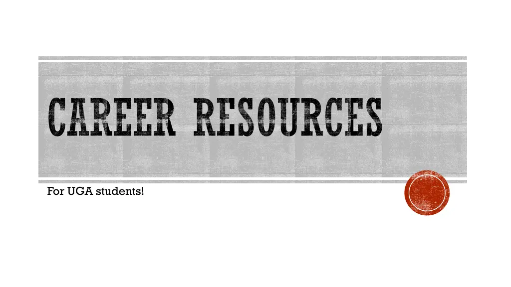 career resources