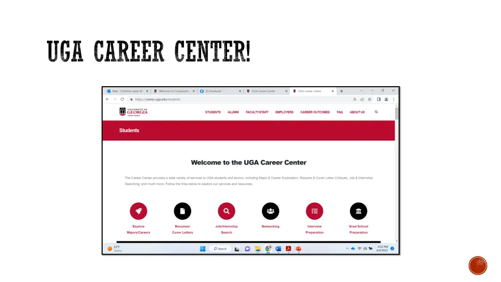 uga career center