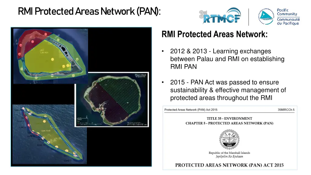 rmi protected areas network pan