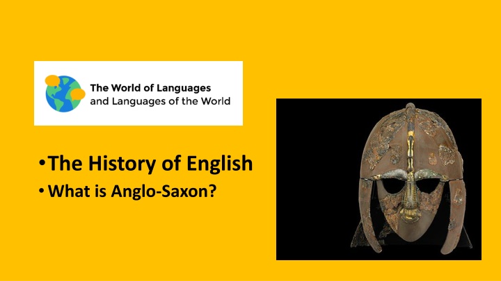 the history of english what is anglo saxon