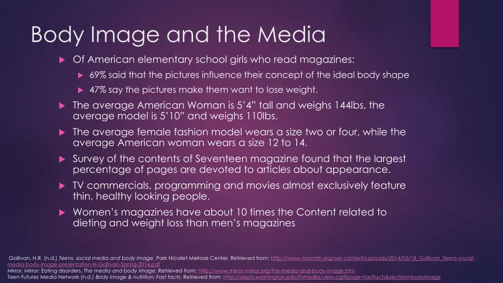 body image and the media 2