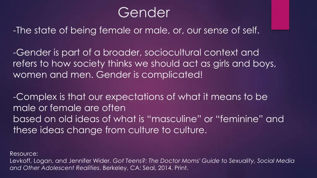 gender