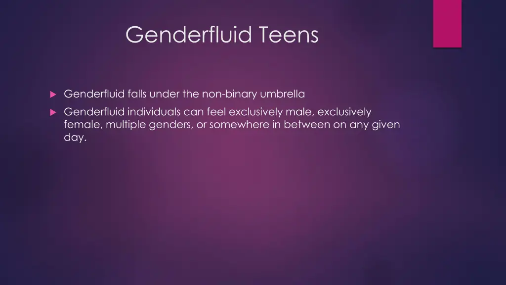 genderfluid teens