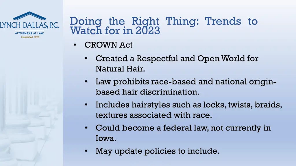 doing the right thing trends to watch for in 2023