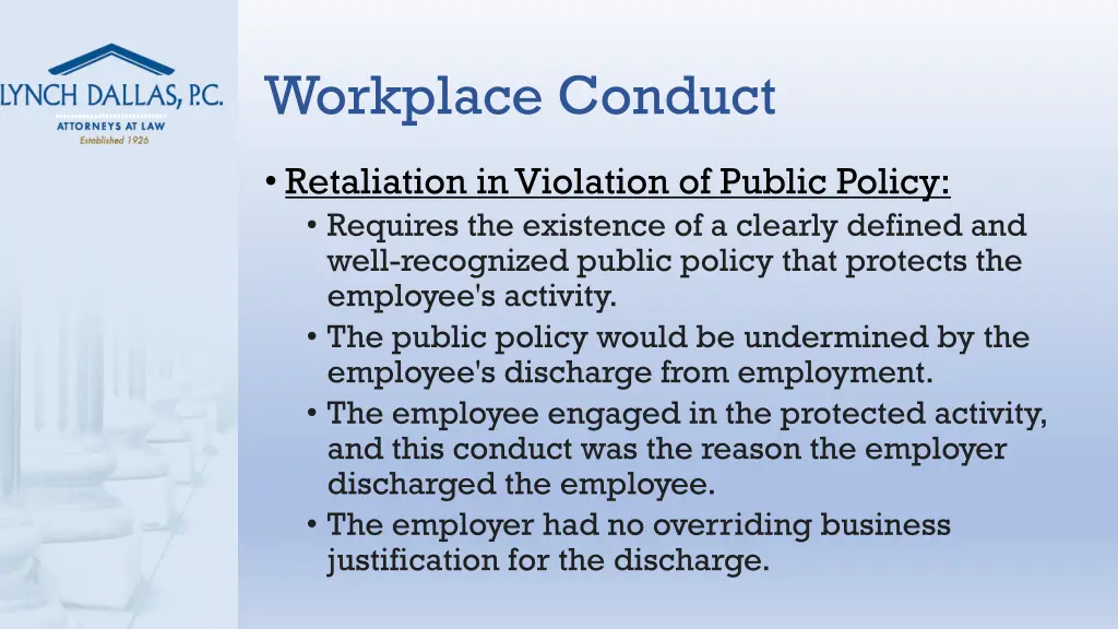 workplace conduct 1