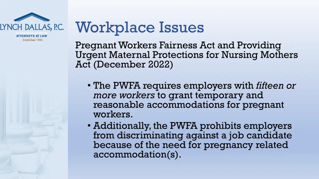 workplace issues 3