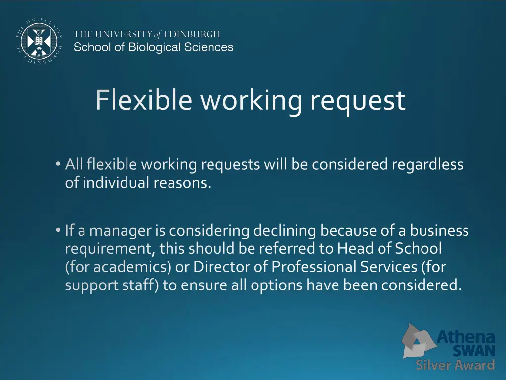 flexible working request