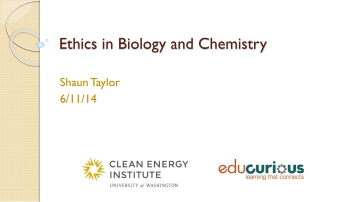 ethics in biology and chemistry