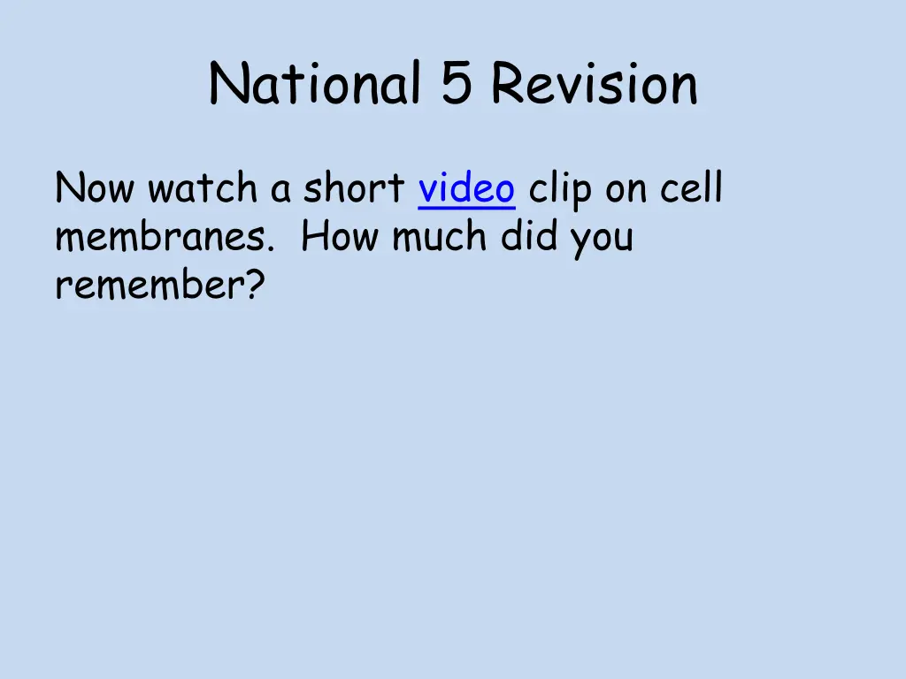 national 5 revision 1