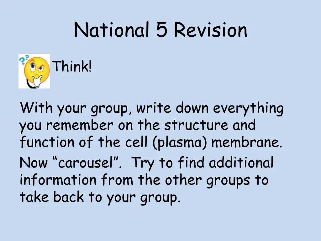 national 5 revision