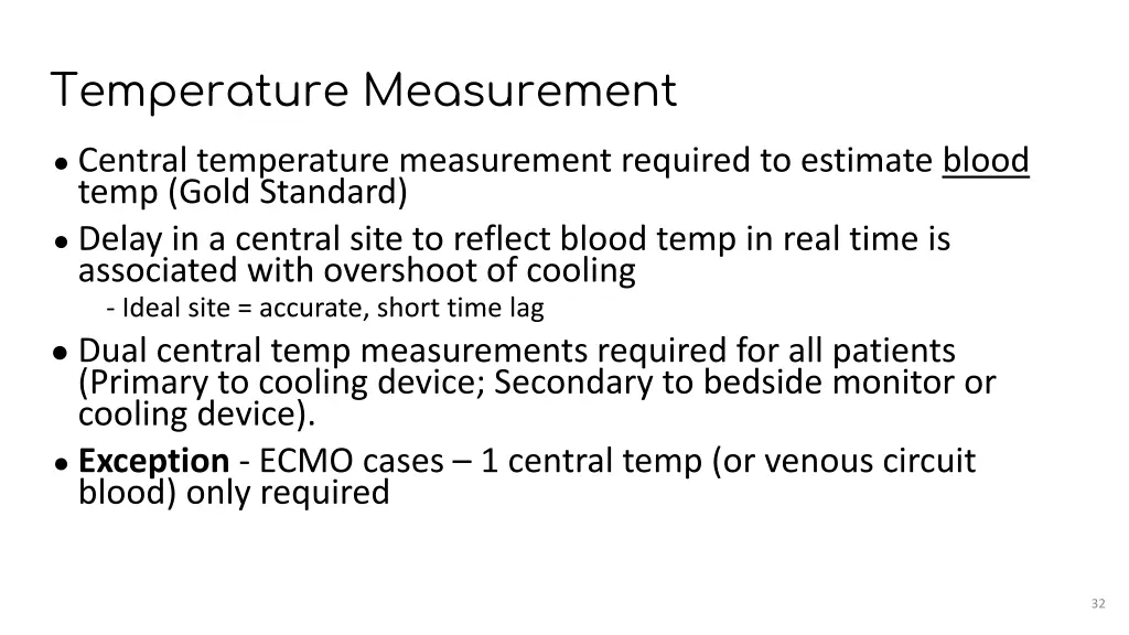 temperature measurement