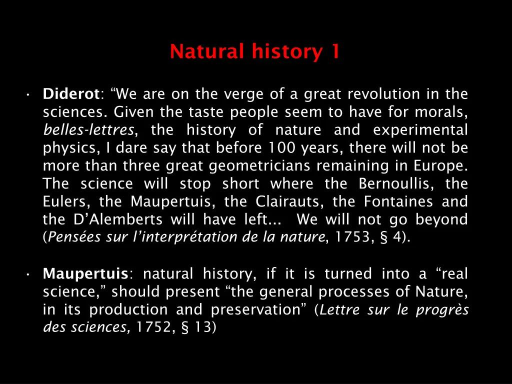 natural history 1