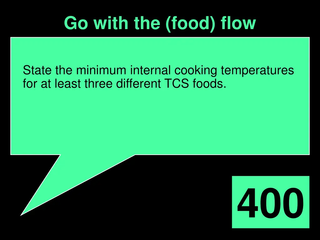 go with the food flow 3