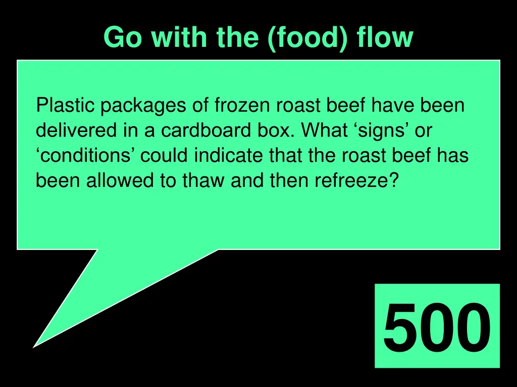 go with the food flow 4