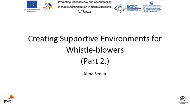 creating supportive environments for whistle