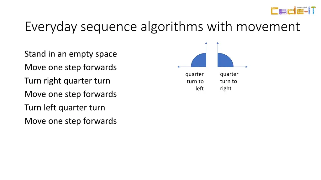 everyday sequence algorithms with movement