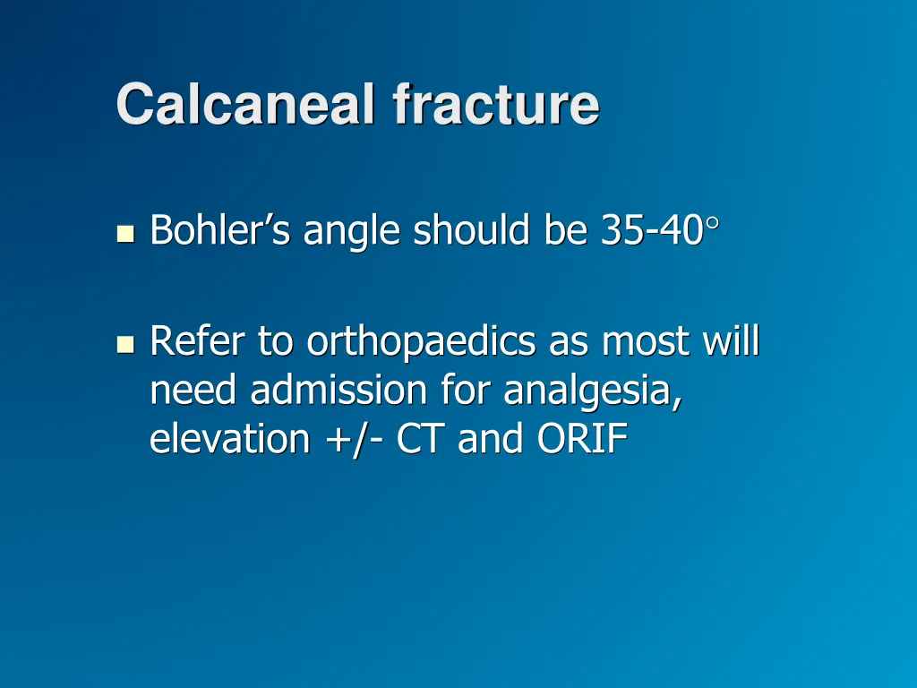 calcaneal fracture 1