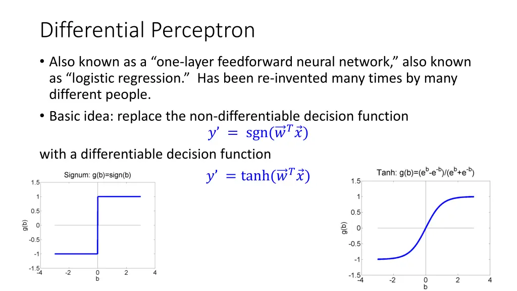 differential perceptron