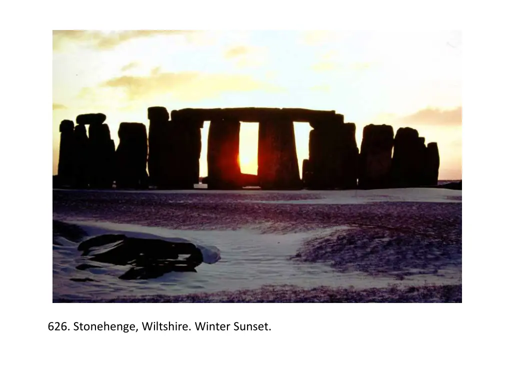 626 stonehenge wiltshire winter sunset