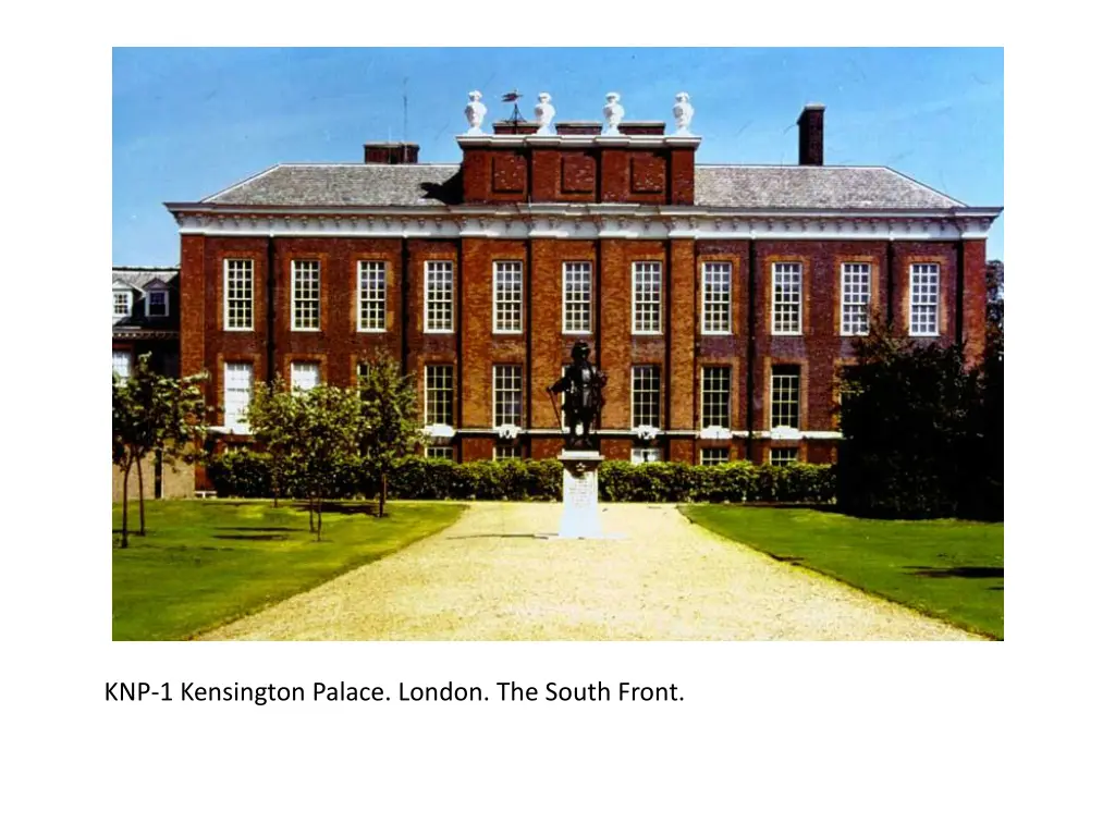 knp 1 kensington palace london the south front