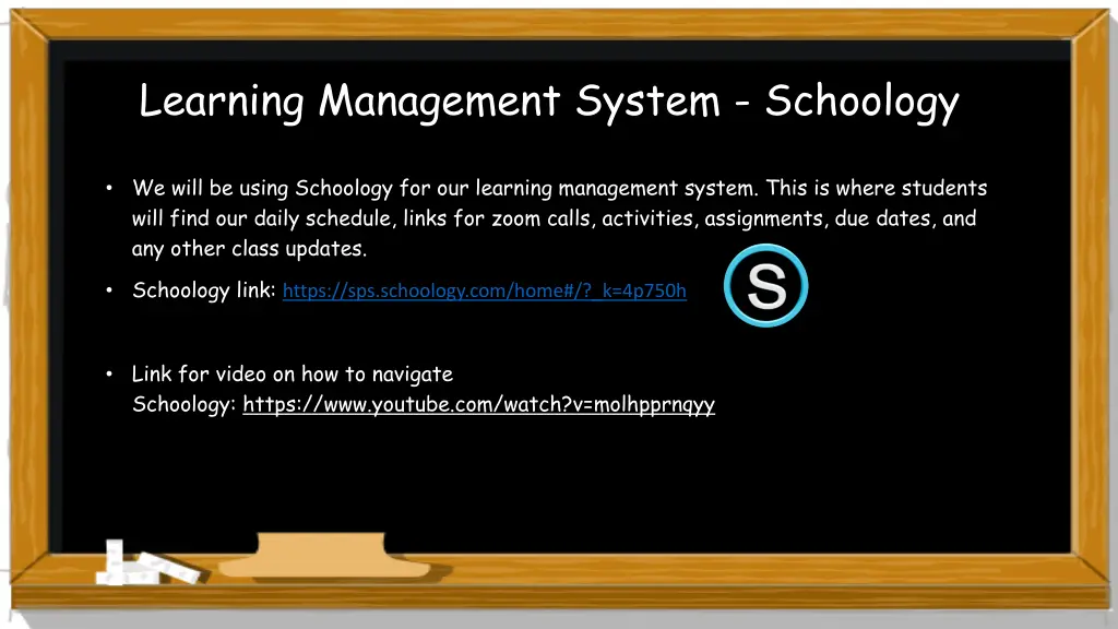 learning management system schoology