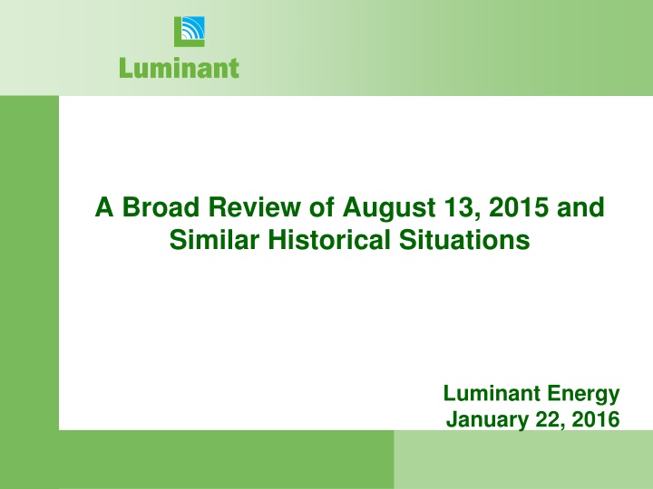 a broad review of august 13 2015 and similar