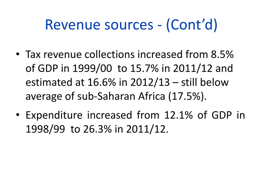 revenue sources cont d 1