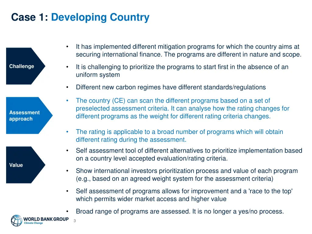 case 1 developing country